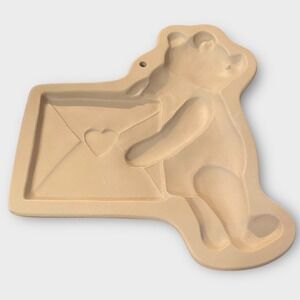 Brown Bag Cookie Art Disney Pooh Valentine's Day Cookie Mold Baking Holiday